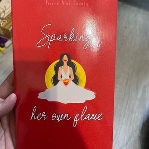 Book sparking her own flame